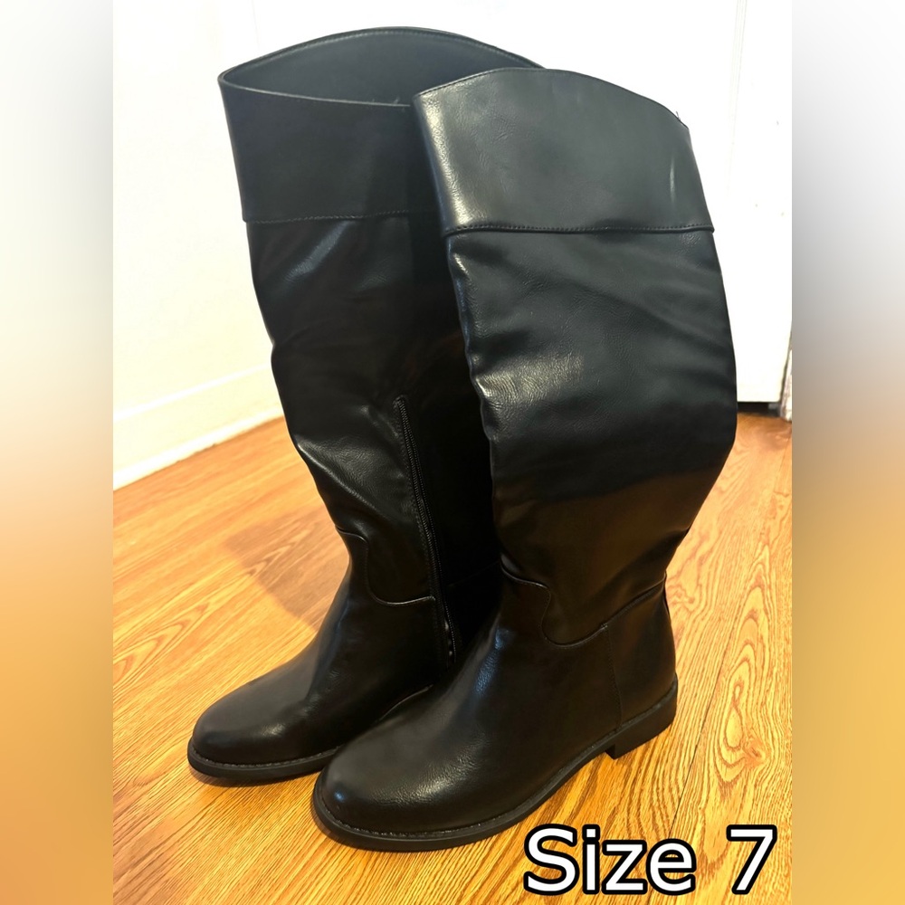 *NEW* Women Knee High Heel winter boots